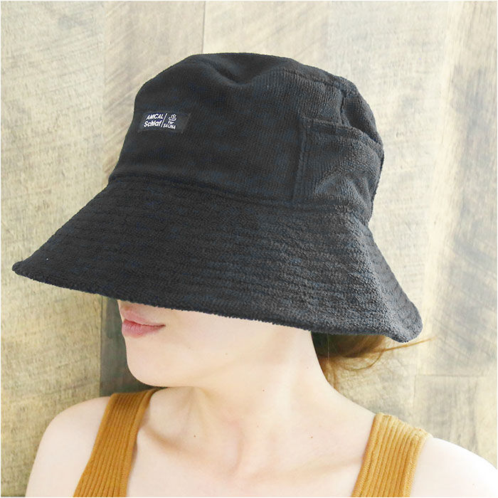 BACKYARD FAMILY「バケット型 サウナハット タオル生地 バケットハット 通販 サウナ帽子 サウナキャップ サウナ」|タオル|