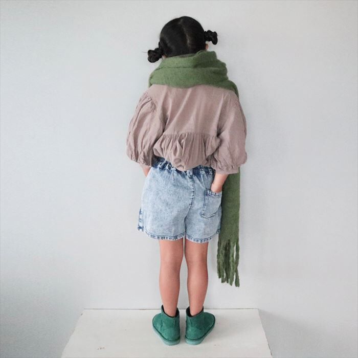 BACKYARD FAMILY「パンツ キッズ 子供服 好評 ズボン ショートパンツ スカート風ショートパンツ 半ズボン」|その他|