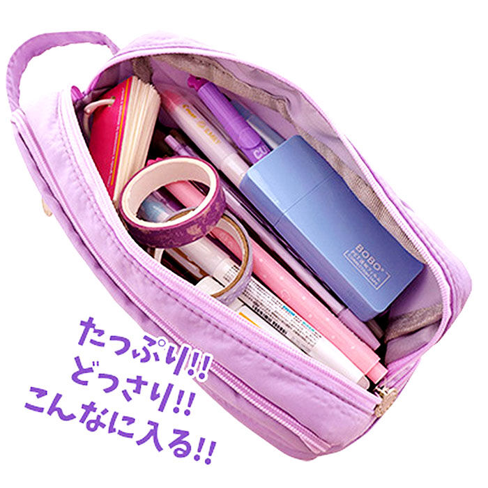 BACKYARD FAMILY「ペンポーチ 大容量 ポーチ 持ち手付き 通販 ペンケース 筆箱 ケース ふでばこ ペン入れ 筆入れ」|その他|