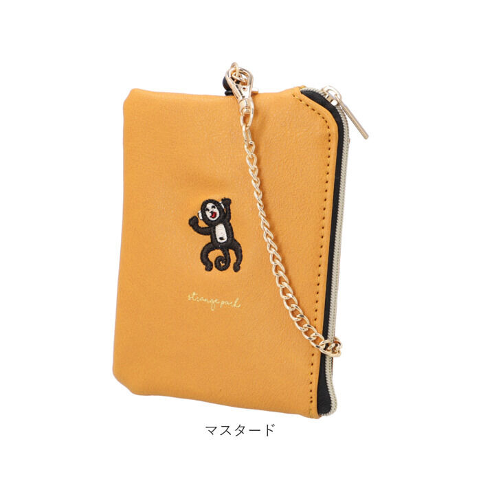 BACKYARD FAMILY「コインケース キーリング付 通販 小銭入れ 小物入れ ポーチ リール付き 財布 サイフ さいふ」|コインケース|