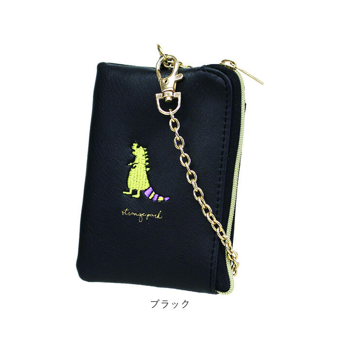 BACKYARD FAMILY「コインケース キーリング付 通販 小銭入れ 小物入れ ポーチ リール付き 財布 サイフ さいふ」|コインケース|