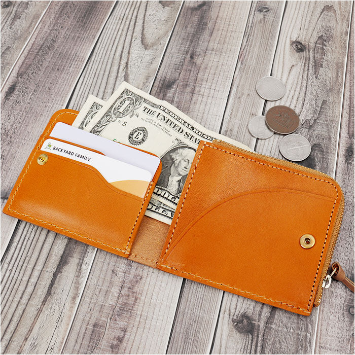 BACKYARD FAMILY「栃木レザー 財布 二つ折り 通販 栃木 レザー 二つ折り財布 ウォレット 革財布 皮サイフ」|財布|