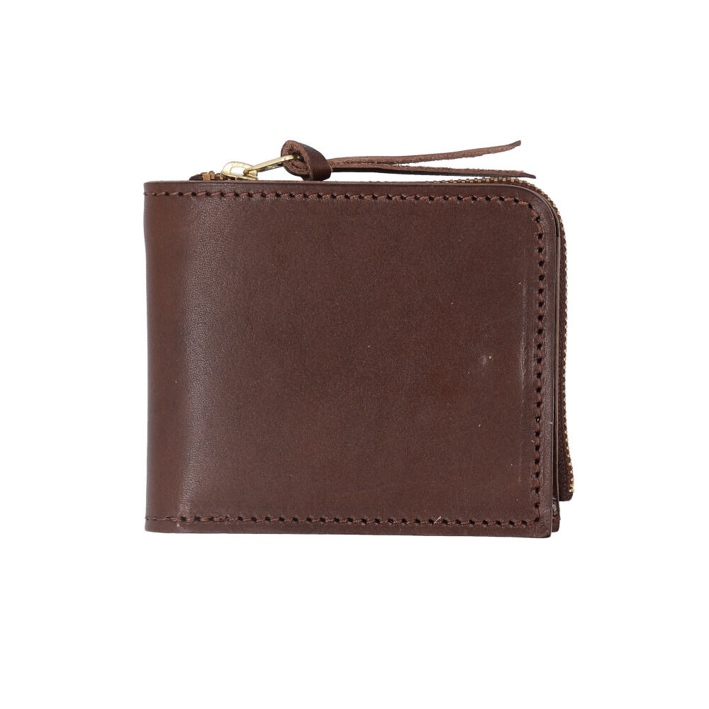 BACKYARD FAMILY「栃木レザー 財布 二つ折り 通販 栃木 レザー 二つ折り財布 ウォレット 革財布 皮サイフ」|財布|ブラウン1