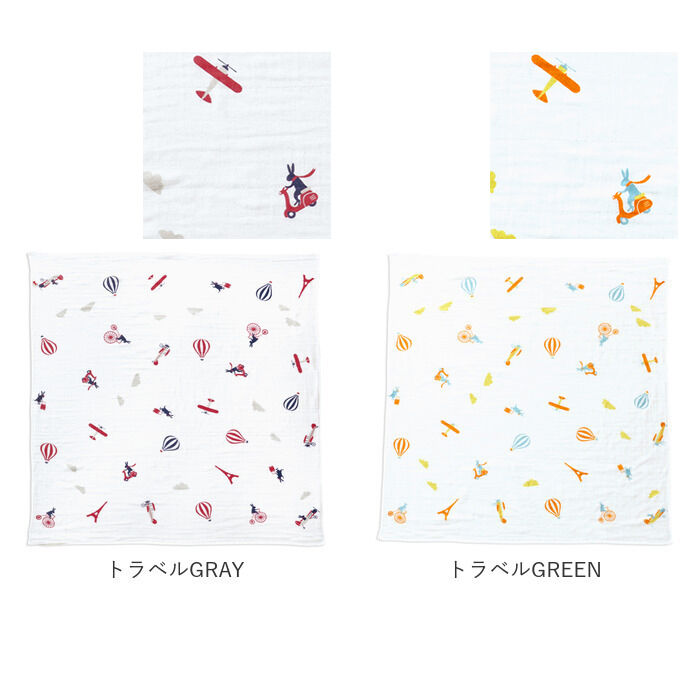 BACKYARD FAMILY「ガーゼ おくるみ 日本製 通販 ギフト ガーゼケット お昼寝ケット ガーゼケット ブランケット」|その他ベビーウェア|