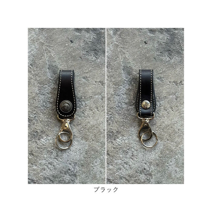 BACKYARD FAMILY「キーリング メンズ 通販 日本製 レザーキーリング キーホルダー 本革 車の鍵 家の鍵 かっこいい」|チャーム・キーホルダー|