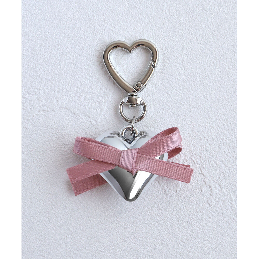BACKYARD FAMILY「RORA キーリング 通販 ローラ ジェシカ キーホルダー キーチャーム バッグチャーム ハート型」|その他|ピンク1