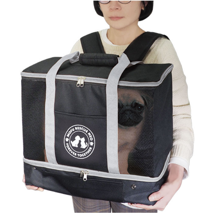 BACKYARD FAMILY「ペット 犬 防災セット 通販 ペットキャリーバッグ 防災グッズ 犬用 ペットキャリーリュック」|その他|