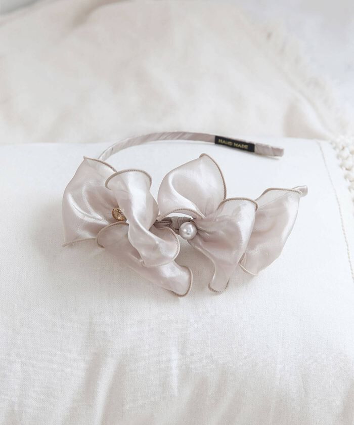 BACKYARD FAMILY「カチューシャ キッズ リボン 大きめ 通販 ヘッドドレス 髪飾り 女の子 子供 子ども こども」|その他|