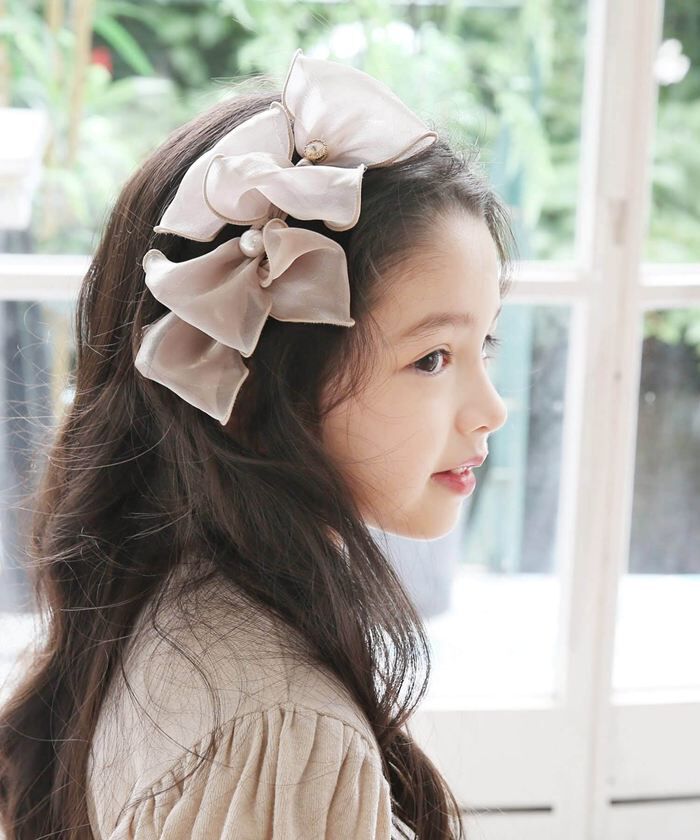 BACKYARD FAMILY「カチューシャ キッズ リボン 大きめ 通販 ヘッドドレス 髪飾り 女の子 子供 子ども こども」|その他|