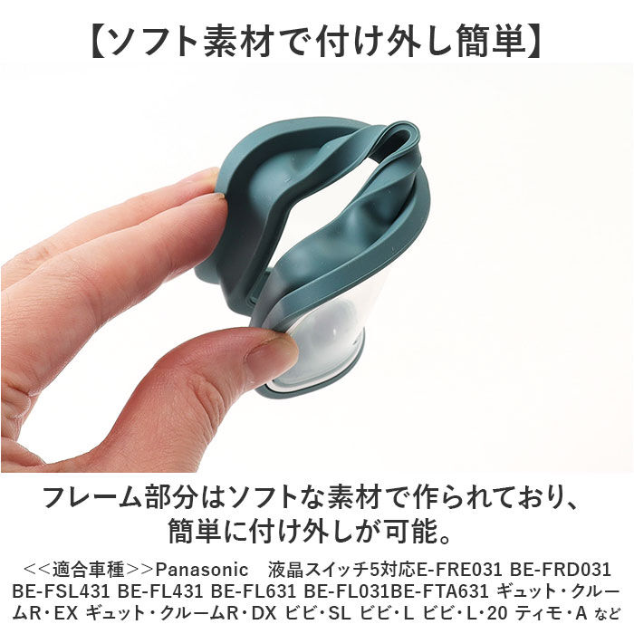 BACKYARD FAMILY「スイッチカバー 電動自転車 パナソニック 通販 電動アシスト自転車 手元スイッチカバー FINO」|その他|