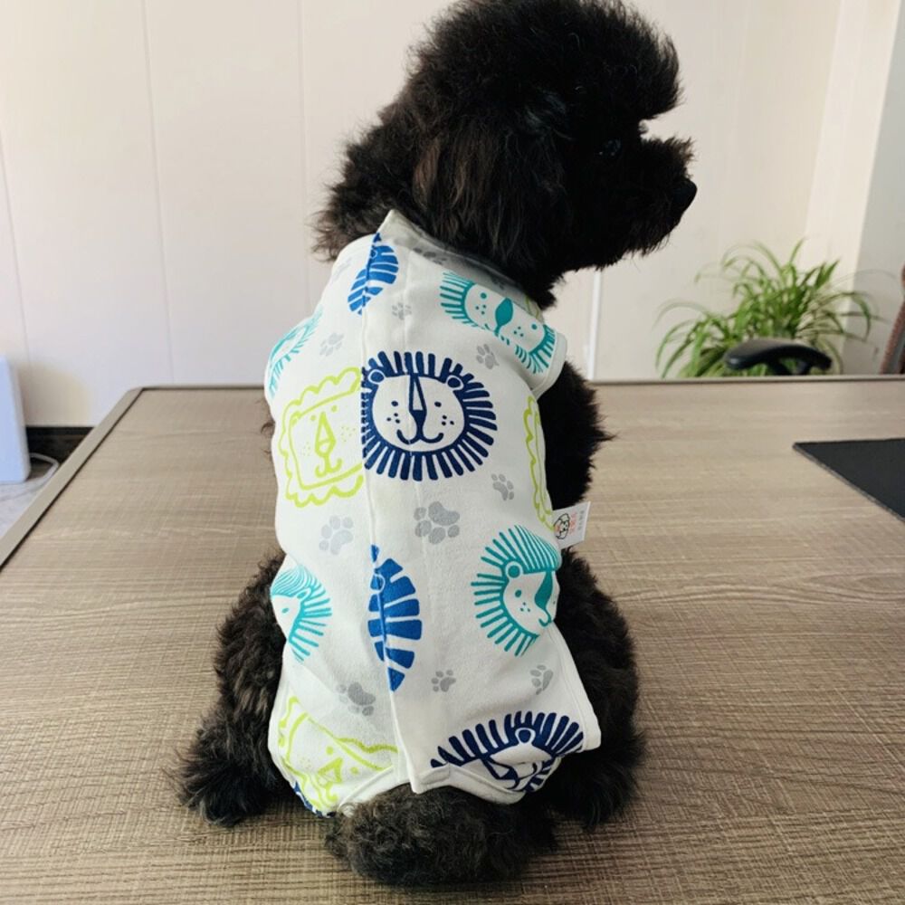 BACKYARD FAMILY「犬 術後服 通販 男 女 エリザベスカラー 代替 猫 ネコ ねこ いぬ イヌ 犬用 猫用」|その他|ブルー1