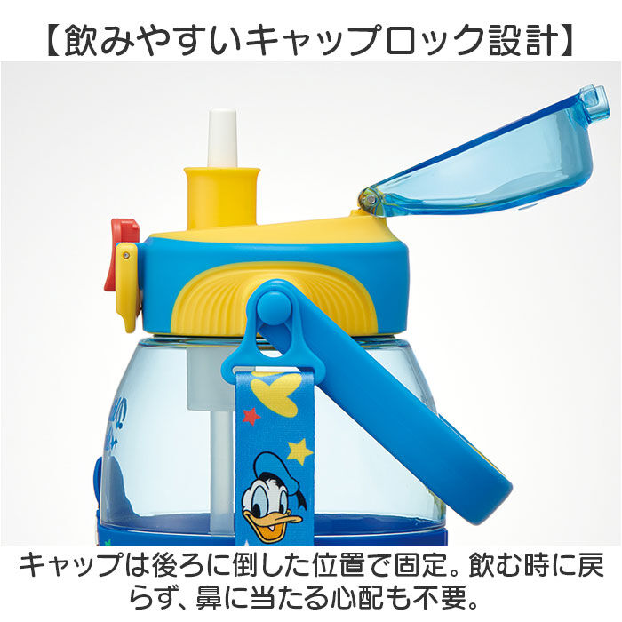 BACKYARD FAMILY「スケーター 水筒 ストロー 通販 skater PSHP12 ストロー付き水筒 ストローボトル」|食器・キッチングッズ|