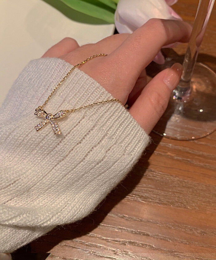 BACKYARD FAMILY「ネックレス レディース シンプル 通販 ペンダント ジュエリー レディースアクセサリー リボン」|その他|