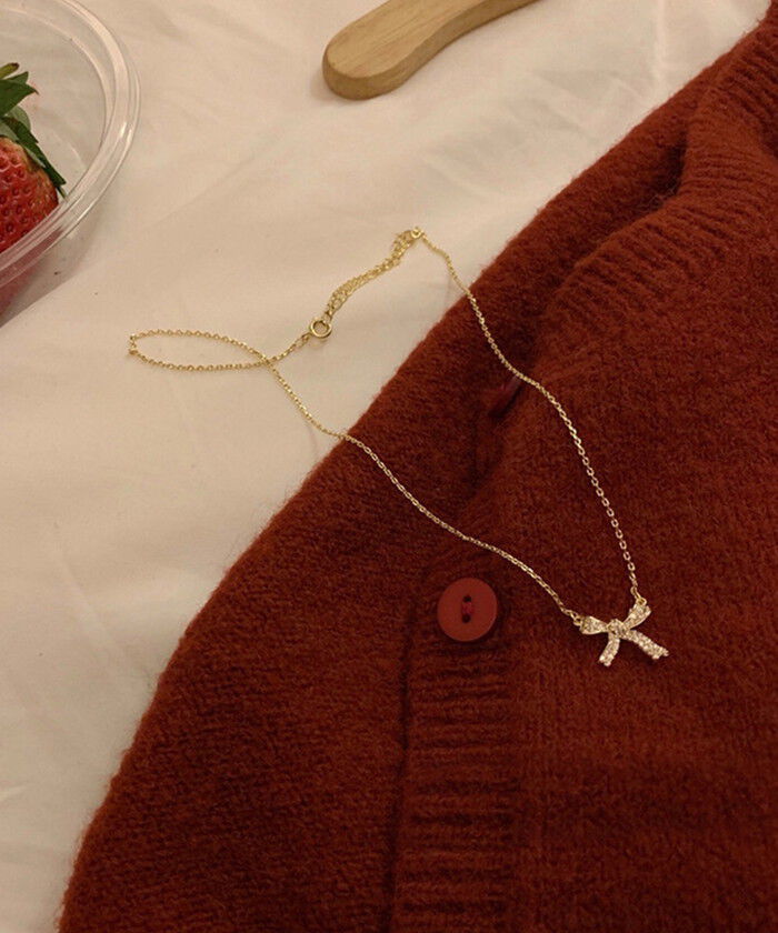 BACKYARD FAMILY「ネックレス レディース シンプル 通販 ペンダント ジュエリー レディースアクセサリー リボン」|その他|