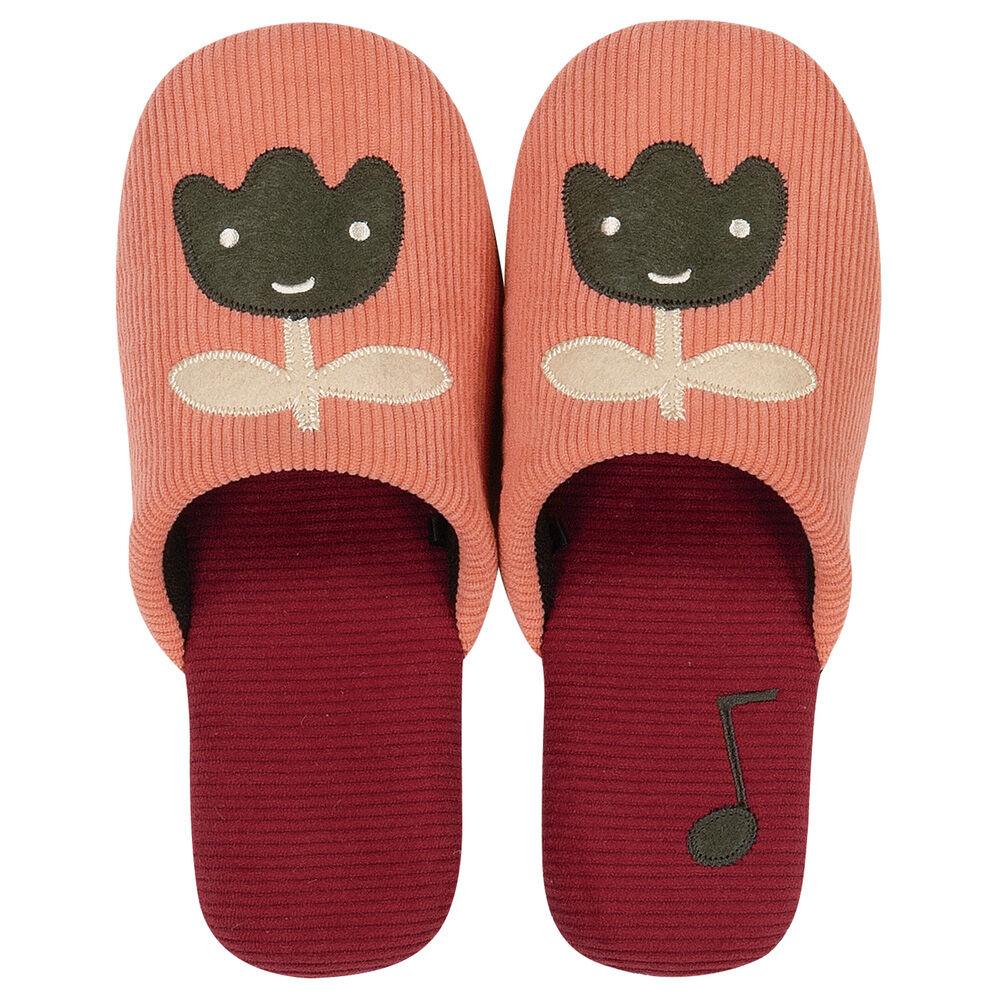 BACKYARD FAMILY「スリッパ 洗える かわいい 通販 ルームシューズ ルームスリッパ 前詰まりスリッパ トイレスリッパ」|ルームシューズ|ピンク1