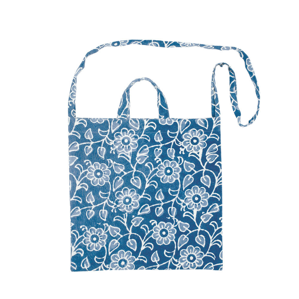 BACKYARD FAMILY「エコバッグ 折りたたみ 通販 エコバック 2WAYバッグ トートバッグ ショルダーバッグ」|エコバッグ|ブルー2