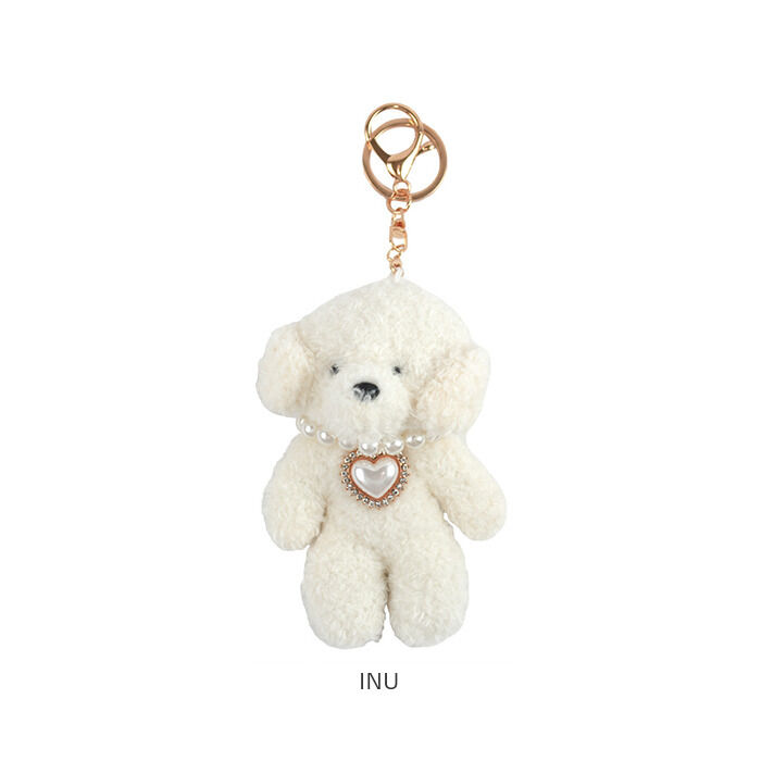 BACKYARD FAMILY「チャーム ハート アニマル 通販 キーホルダー ぬいキーホルダー ぬいぐるみチャーム」|その他|