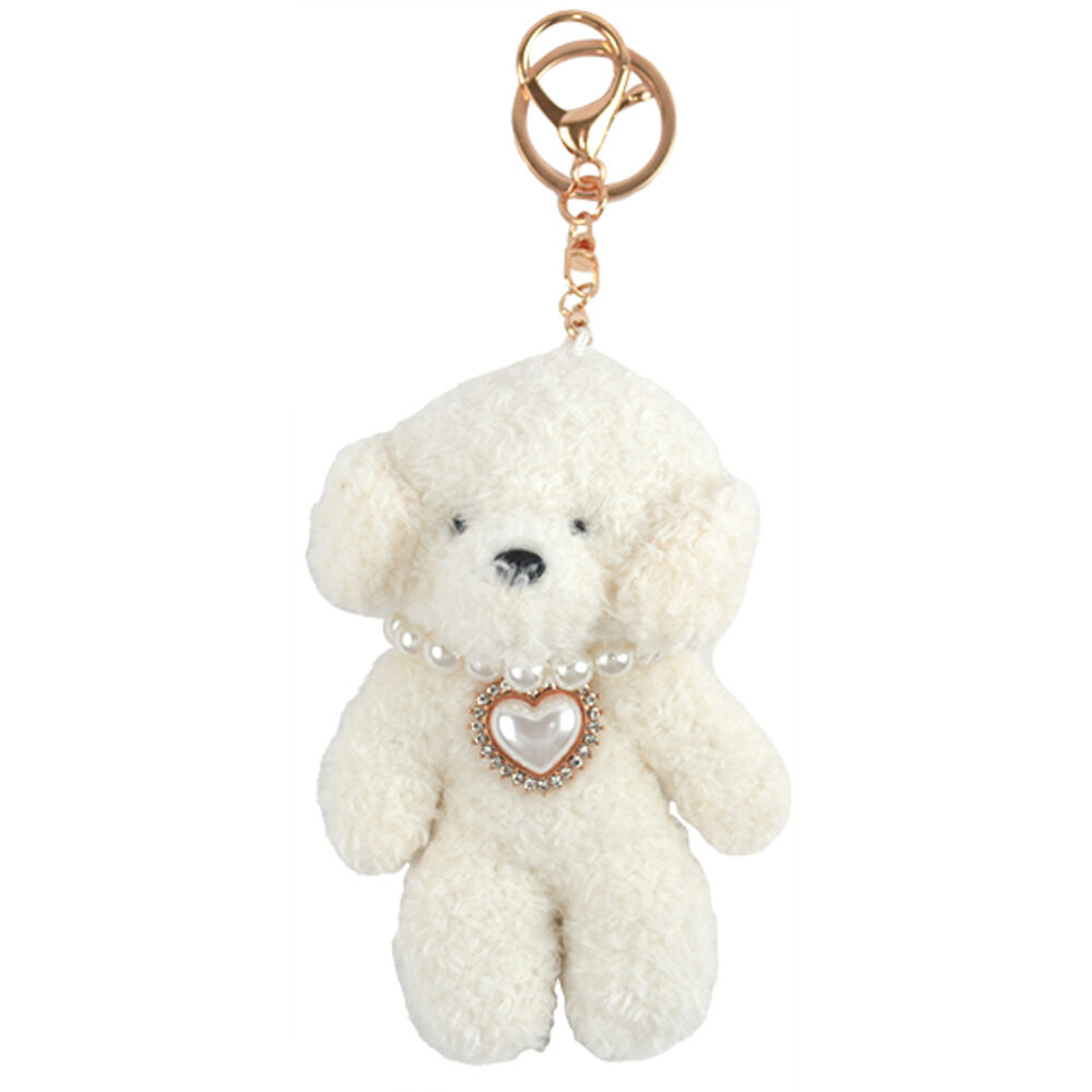BACKYARD FAMILY「チャーム ハート アニマル 通販 キーホルダー ぬいキーホルダー ぬいぐるみチャーム」|その他|ブラウン1