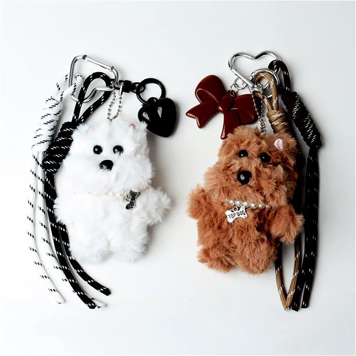 BACKYARD FAMILY「チャーム ファー クマ 通販 ファーチャーム キーホルダー ぬいキーホルダー ぬいぐるみチャーム」|その他|