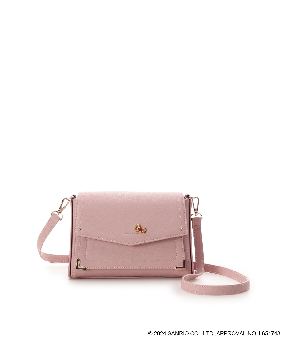 Samantha Thavasa「「ハローキティ」50周年記念コレクション ショルダーバッグ」|ショルダー・メッセンジャー|ピンク