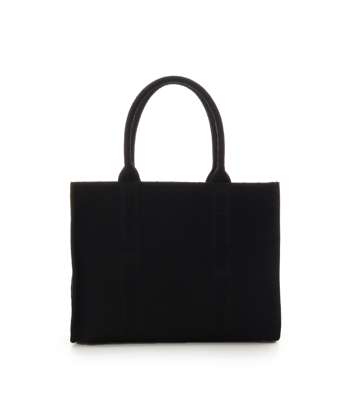 Samantha Thavasa「[Newカラー]ステッチワークジャガードトートバッグ」|トートバッグ|ブラック