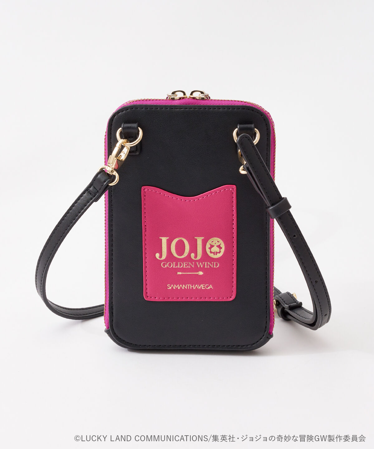 Samantha Vega「ｱﾆﾒ｢ｼﾞｮｼﾞｮの奇妙な冒険 黄金の風｣ｺﾗﾎﾞ ｽﾏｰﾄﾌｫﾝ  」|ショルダー・メッセンジャー|