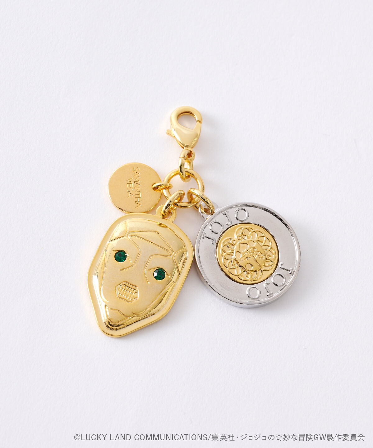 Samantha Vega「ｱﾆﾒ｢ｼﾞｮｼﾞｮの奇妙な冒険 黄金の風｣ｺﾗﾎﾞ2wayﾁｬｰﾑ  ﾃﾞ」|チャーム・キーホルダー|