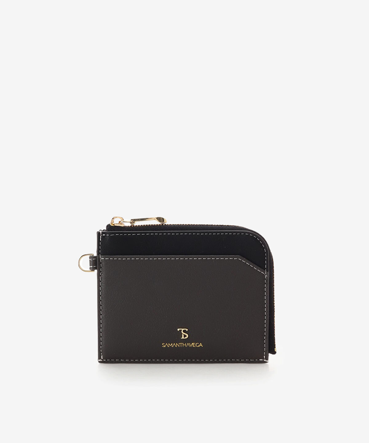 Samantha Vega「ライトプレーンミニウォレット」|財布|グレー