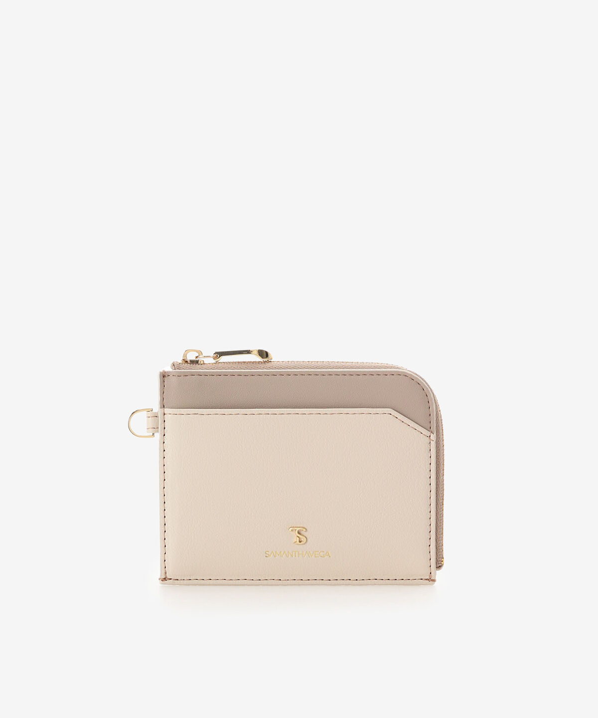Samantha Vega「ライトプレーンミニウォレット」|財布|オフホワイト