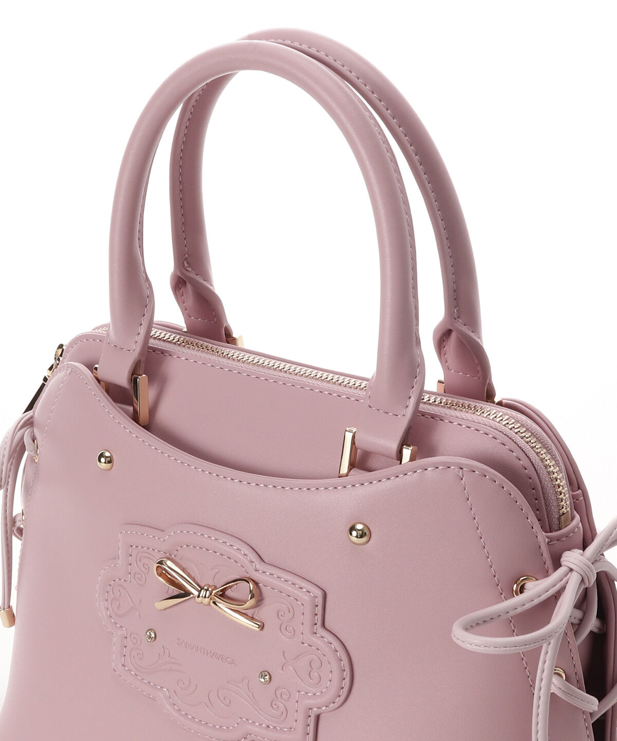 Samantha Vega「ヴィンテージスムースハンドバッグ」|ハンドバッグ|