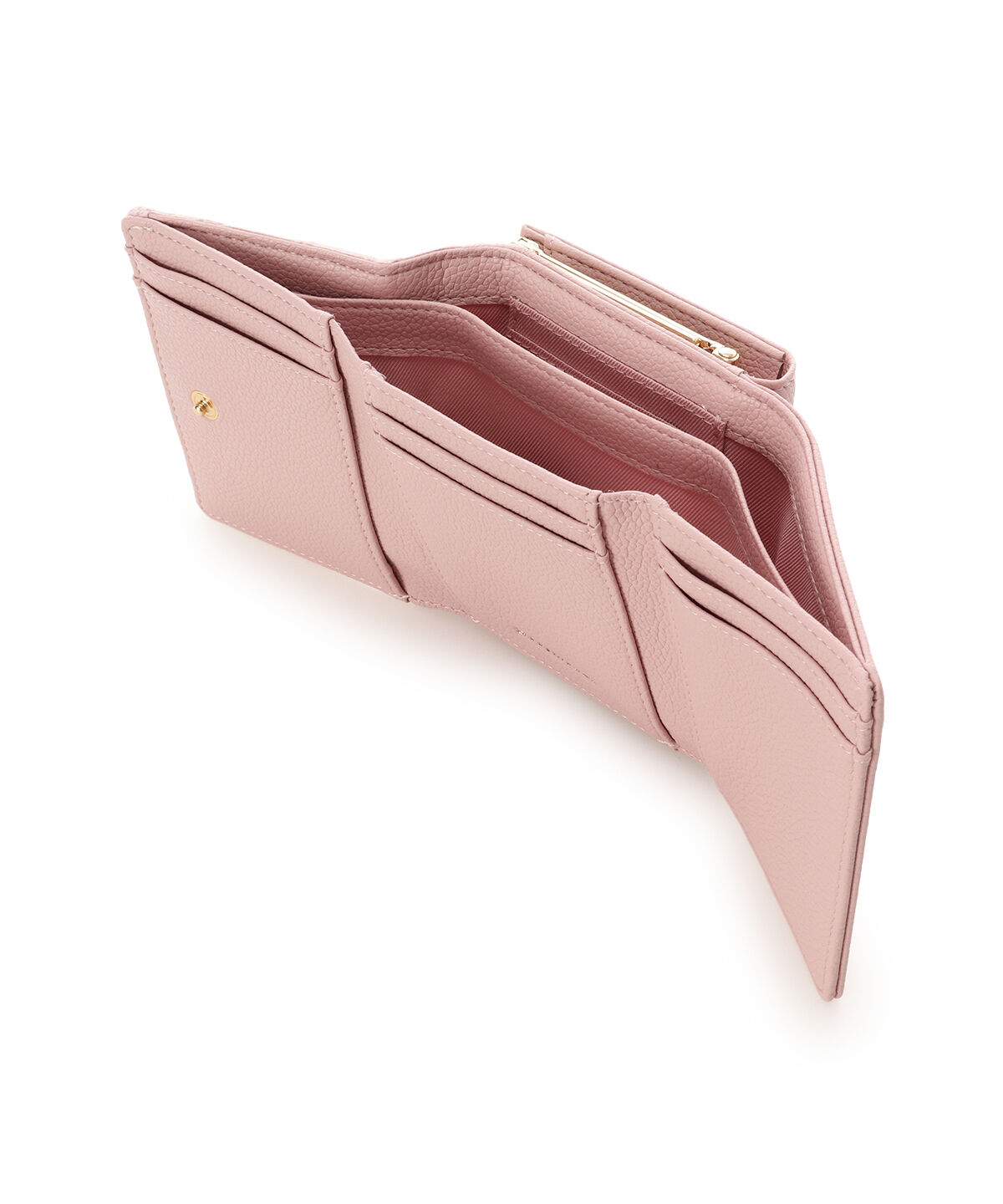 Samantha Vega「ベロアキルティングスタッズ折財布」|財布|