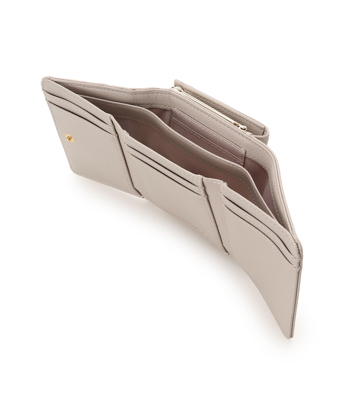 Samantha Vega「ベロアキルティングスタッズ折財布」|財布|