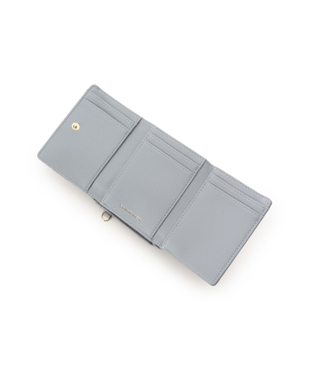 Samantha Vega「ベロアキルティングスタッズ折財布」|財布|