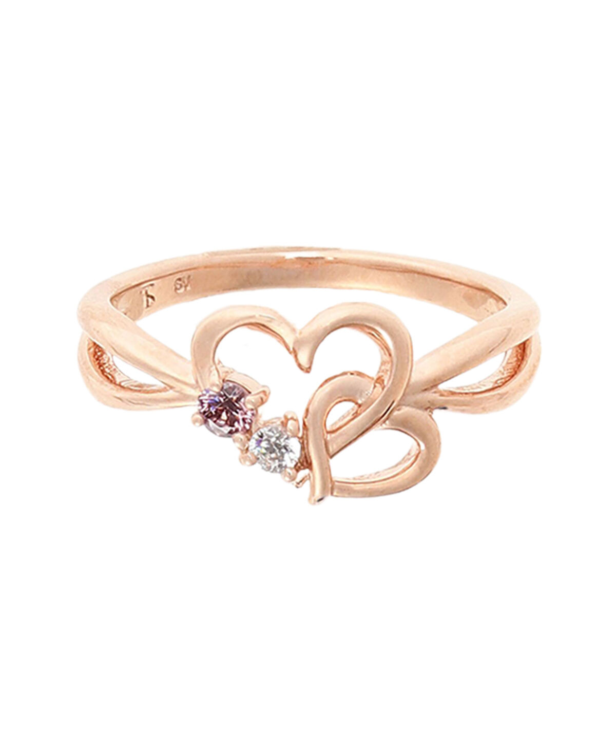 newme by Samantha Thavasa「ハート ピンキーリング」|リング|SILVER PGﾒｯｷ