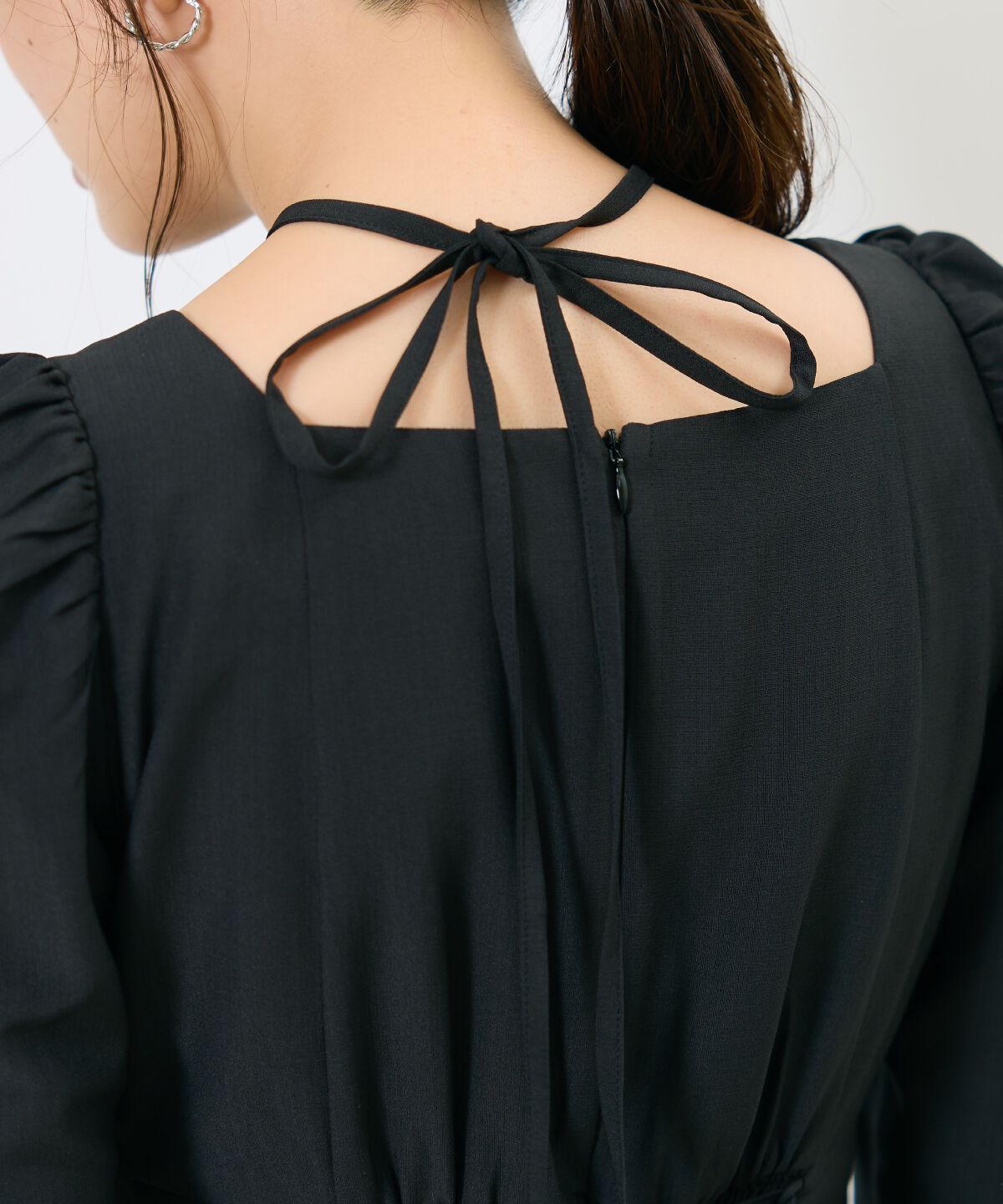 アンドクチュール「アシメラッフルティアードワンピース」|ワンピース|