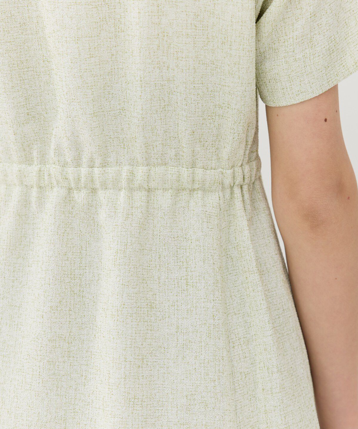 REDYAZEL「サマーツイード襟つきミニワンピース」|ワンピース|