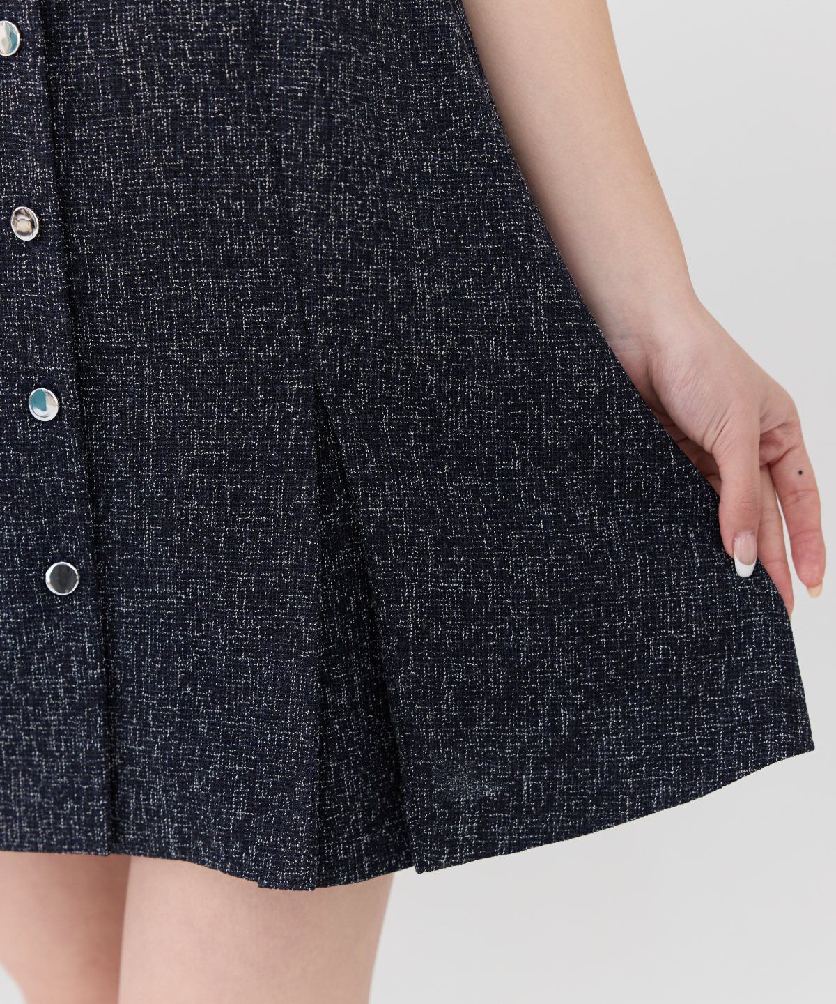 REDYAZEL「サマーツイード襟つきミニワンピース」|ワンピース|