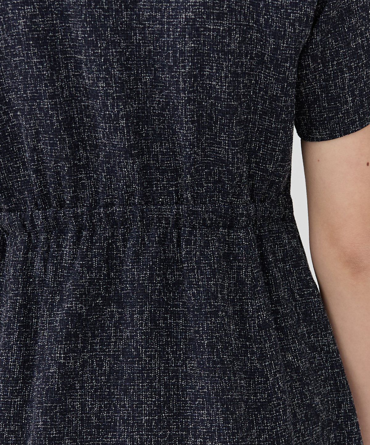 REDYAZEL「サマーツイード襟つきミニワンピース」|ワンピース|