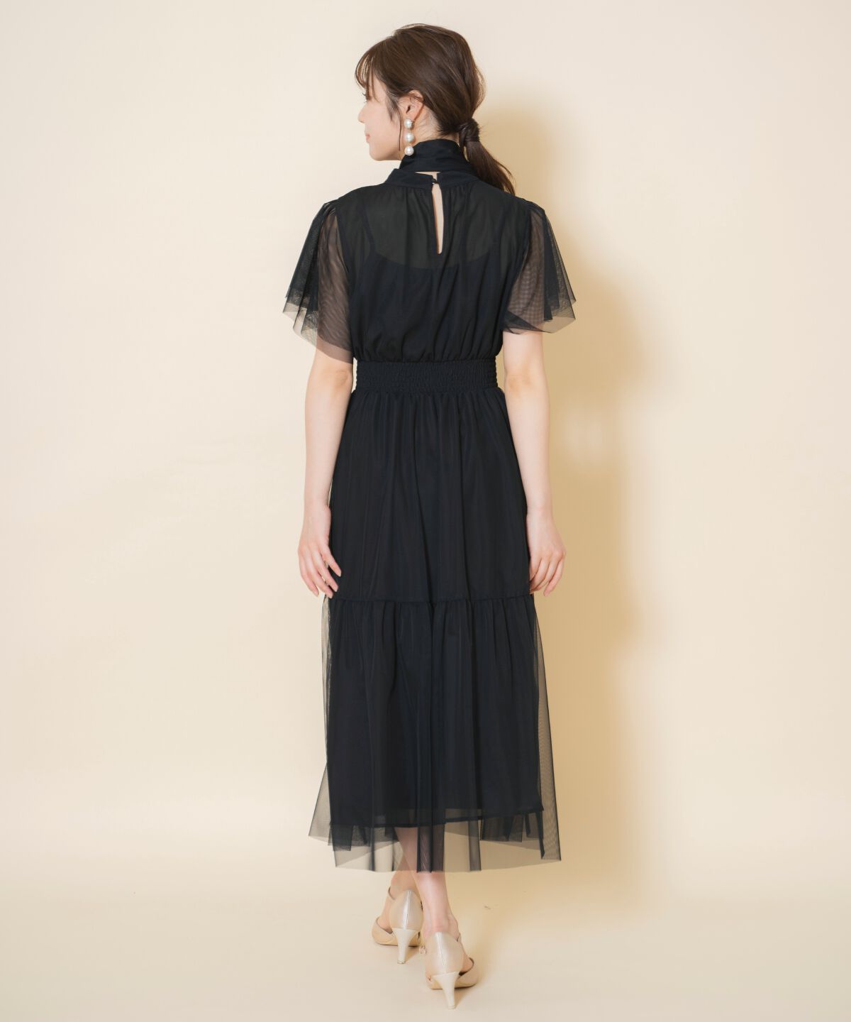WILLSELECTION「チュールティアードドレス」|ドレス|
