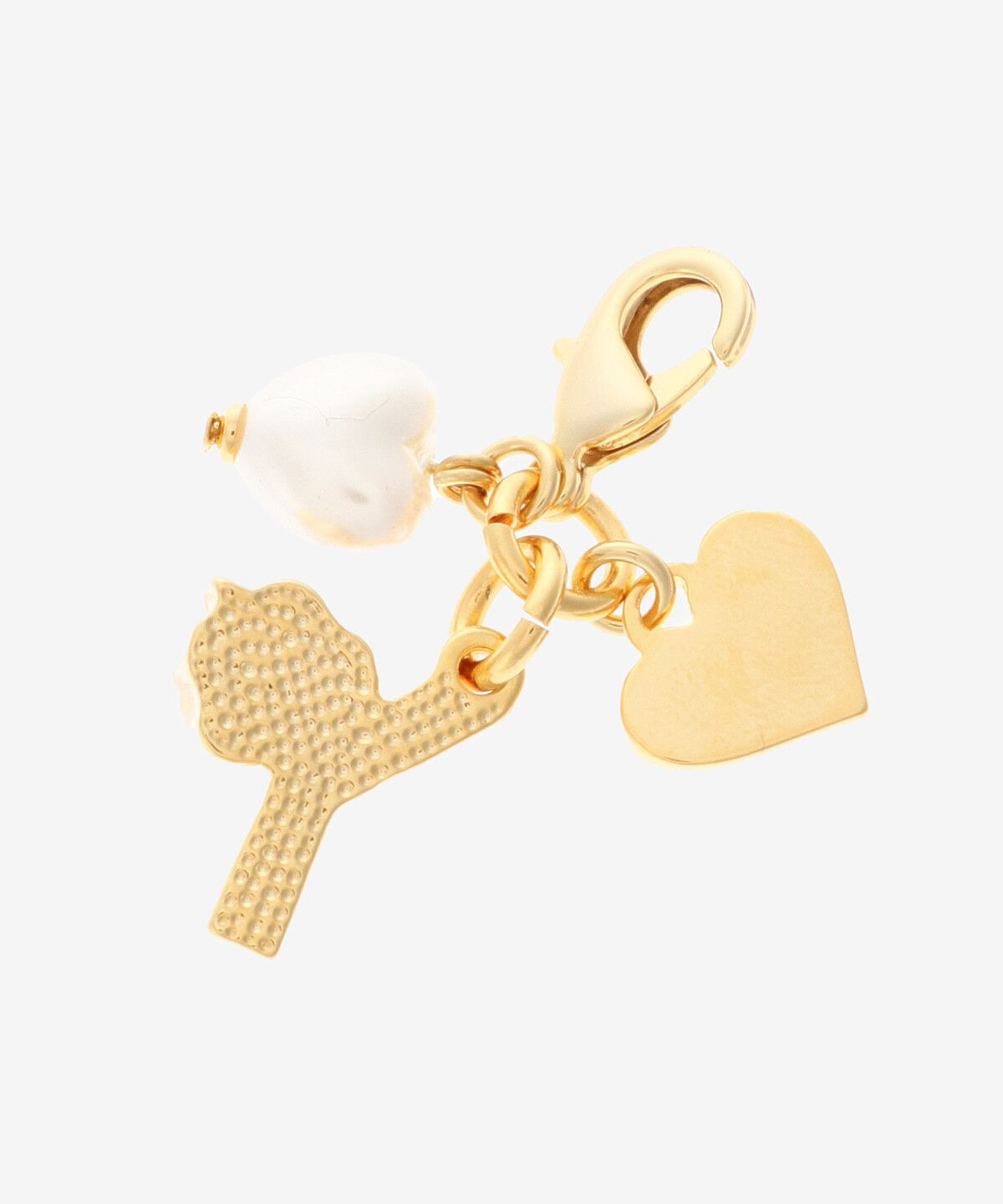 Samantha Thavasa Petit Choice「ストーンモチーフイニシャルチャーム(Y)」|チャーム・キーホルダー|