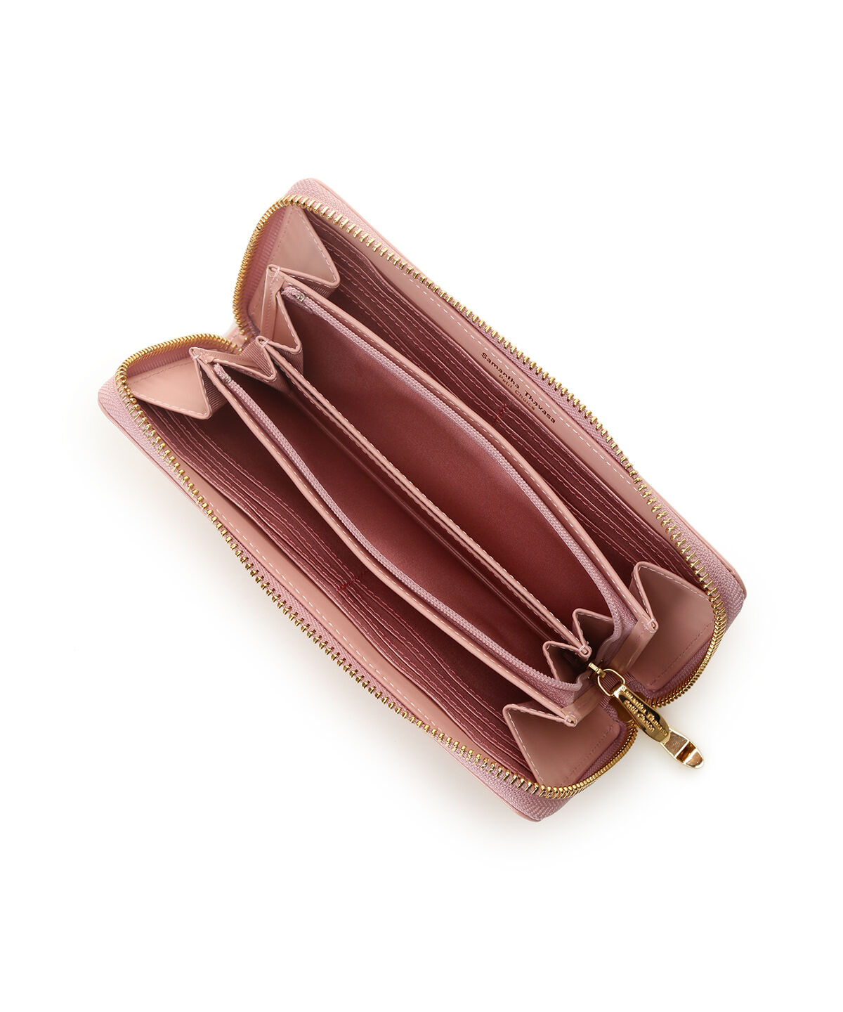 Samantha Thavasa Petit Choice「エナメルハート型押し 長財布」|財布|