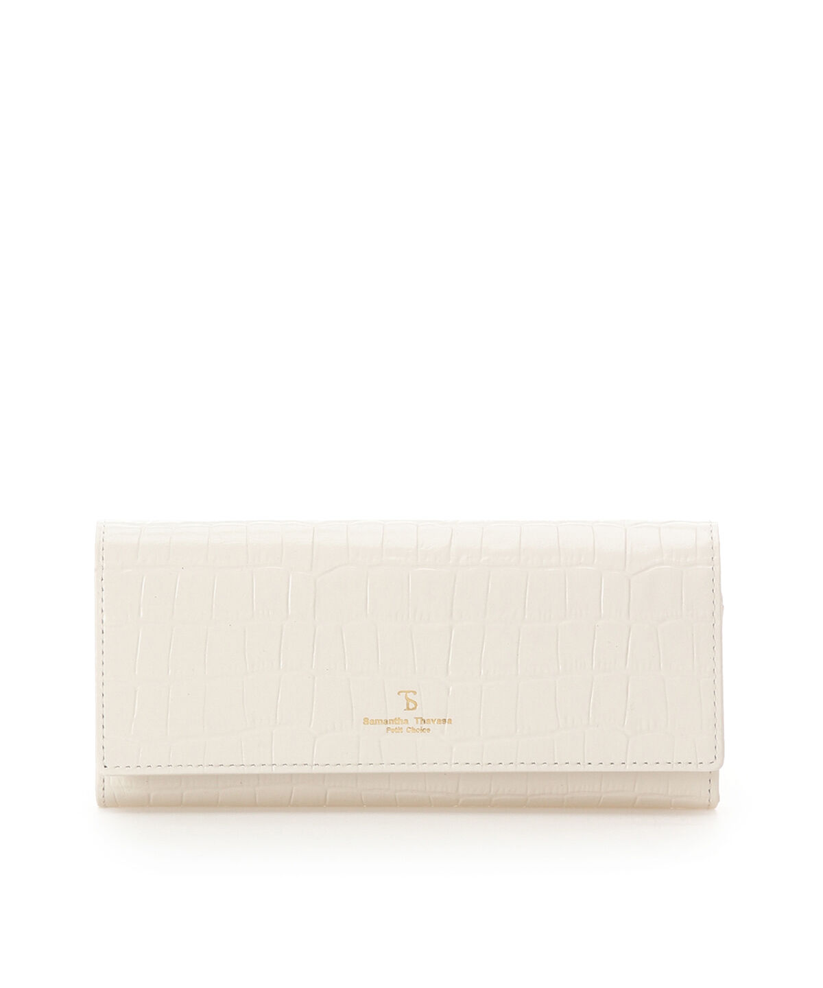 Samantha Thavasa Petit Choice「クロコ型押し長財布」|財布|