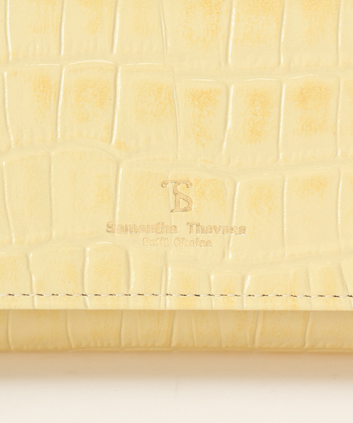 Samantha Thavasa Petit Choice「クロコ型押し長財布」|財布|