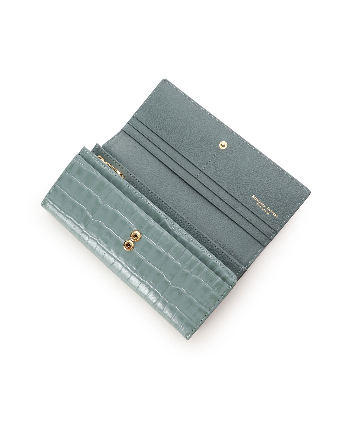 Samantha Thavasa Petit Choice「クロコ型押し長財布」|財布|