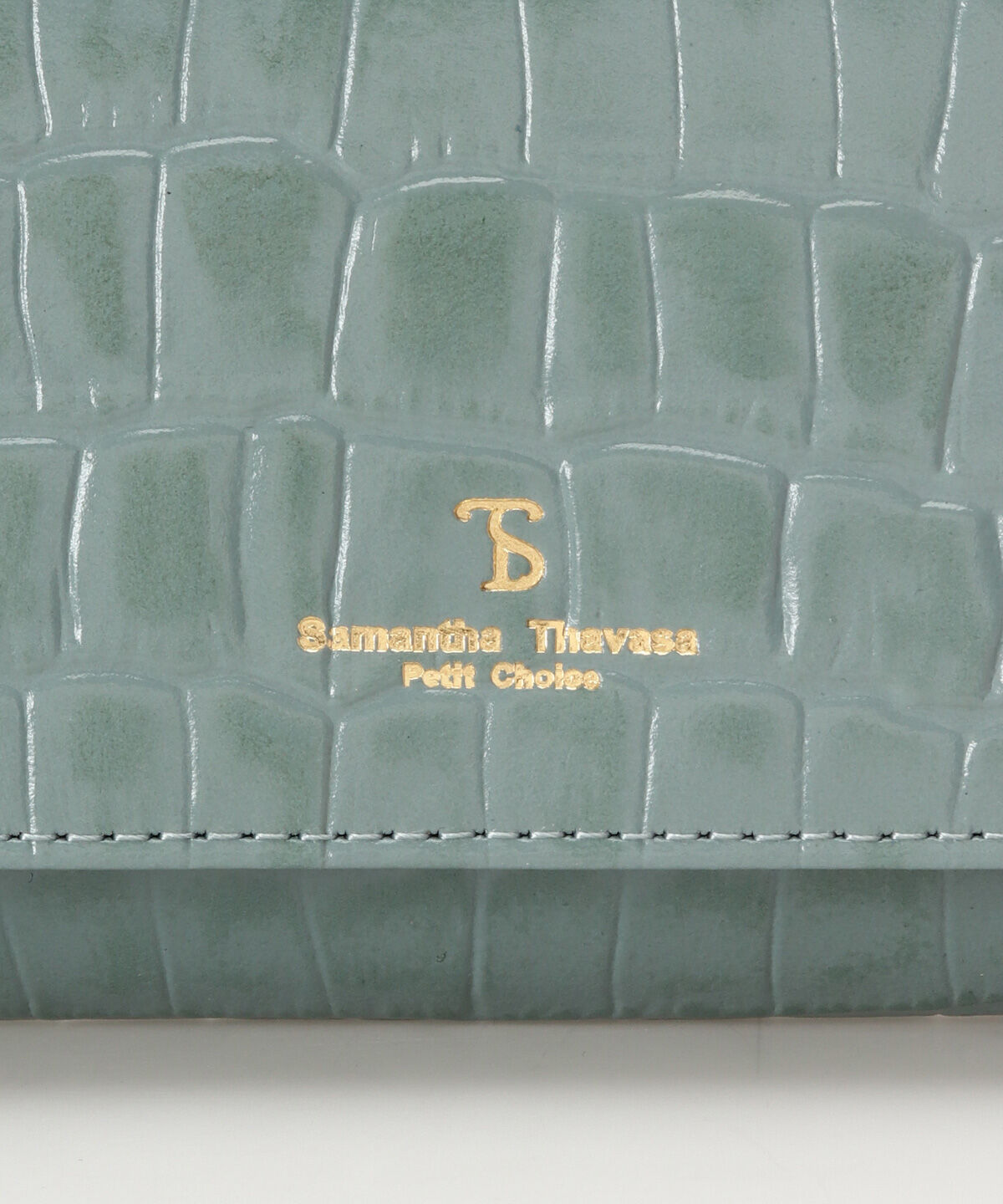 Samantha Thavasa Petit Choice「クロコ型押し長財布」|財布|