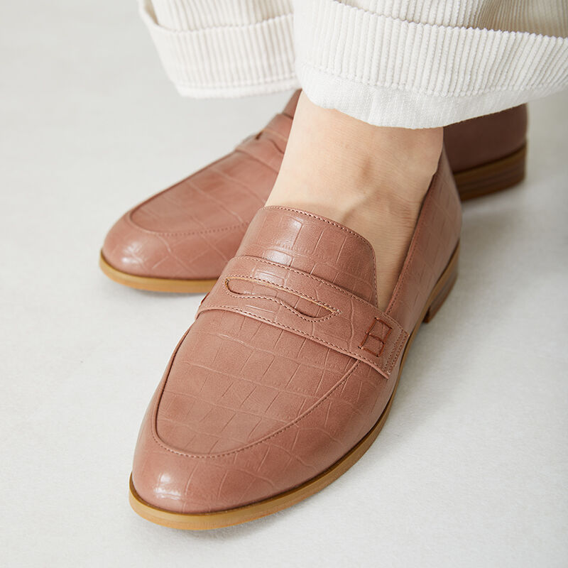 WA Oriental TRaffic「ラウンドコインローファー/32301」|パンプス|PINK