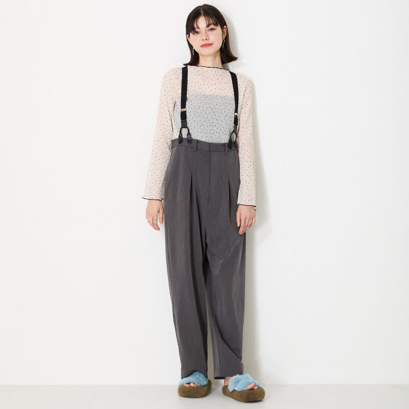 ORiental TRaffic「2024秋冬新作ダブルベルトファーサンダル/41317」|サンダル|