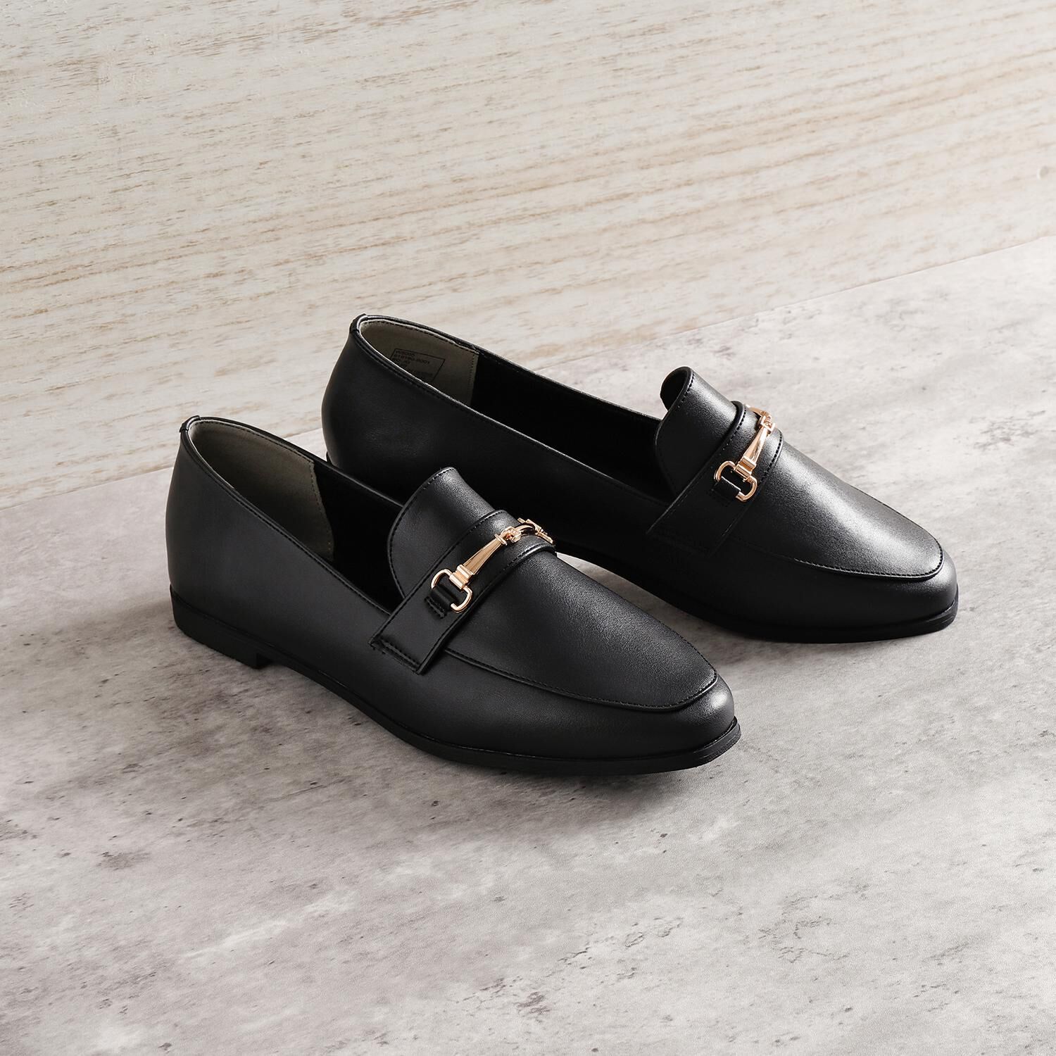 ABC SELECT「【ABC SELECT】BIT LOAFER 1.5」|パンプス|ブラック