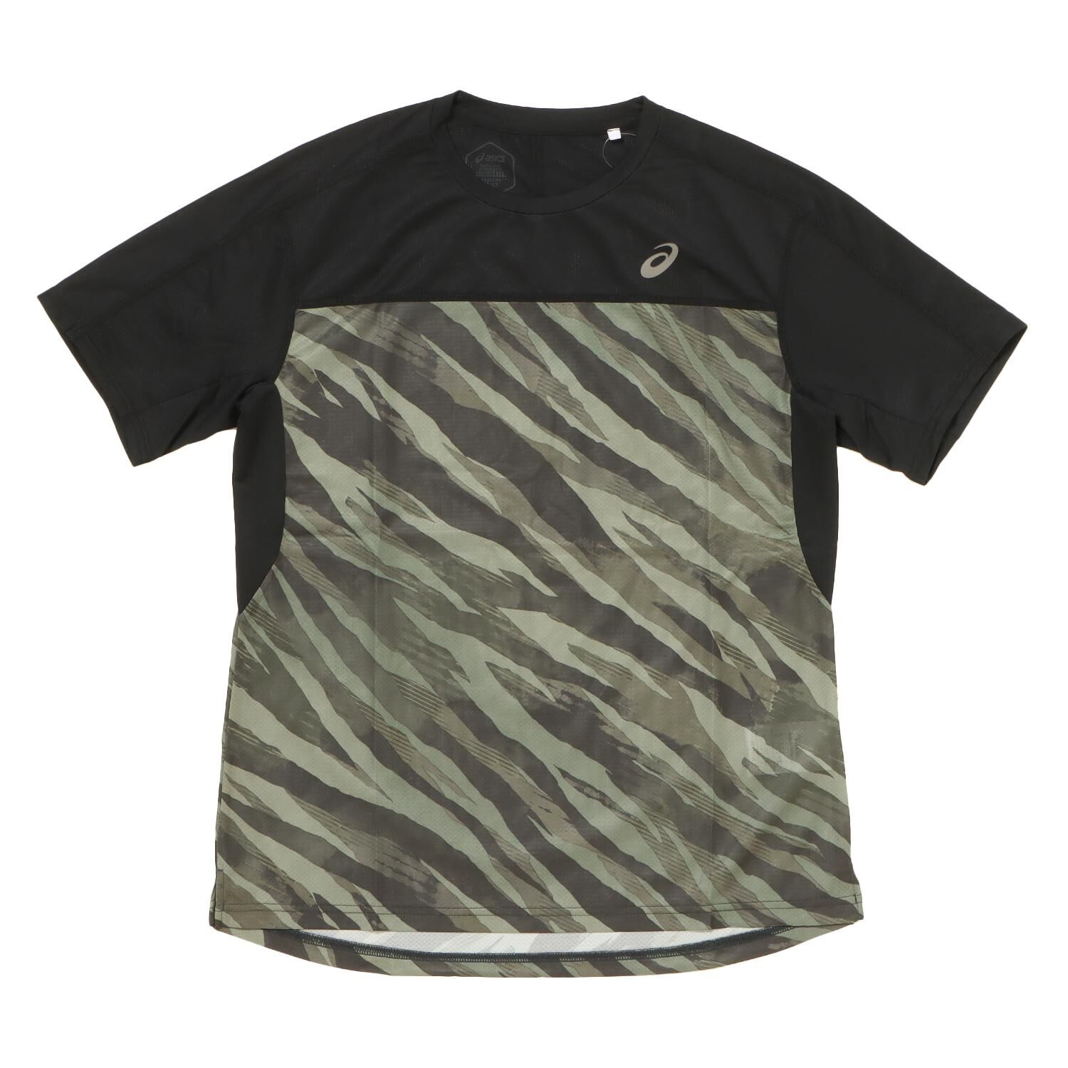 asics「【asicsｳｪｱ】GRAPHIC SS TOP」|Tシャツ・カットソー|グリーン