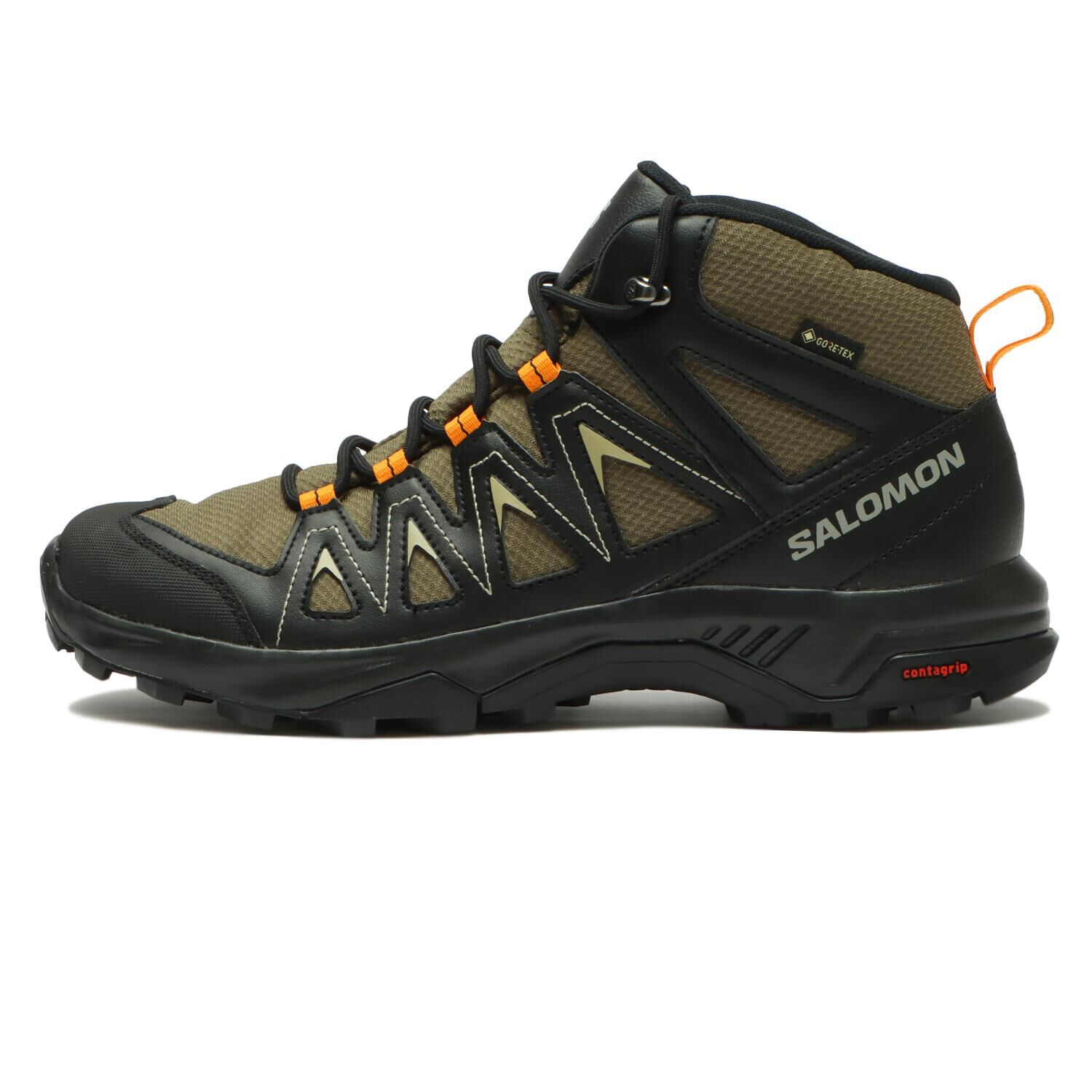 SALOMON「【SALOMON】X BRAZE MID GTX」|スニーカー|ブラウン